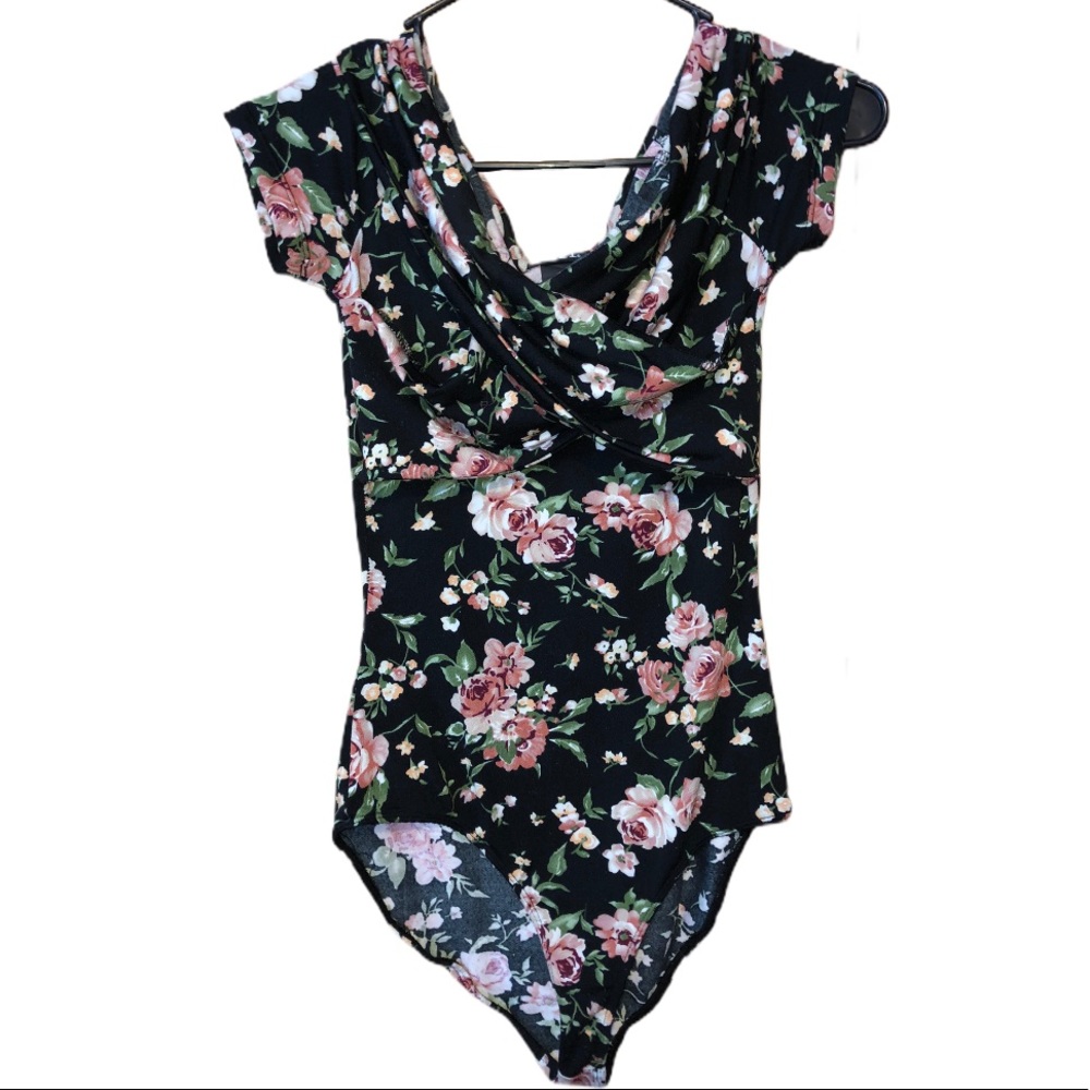 Rue 21 Floral Bodysuit